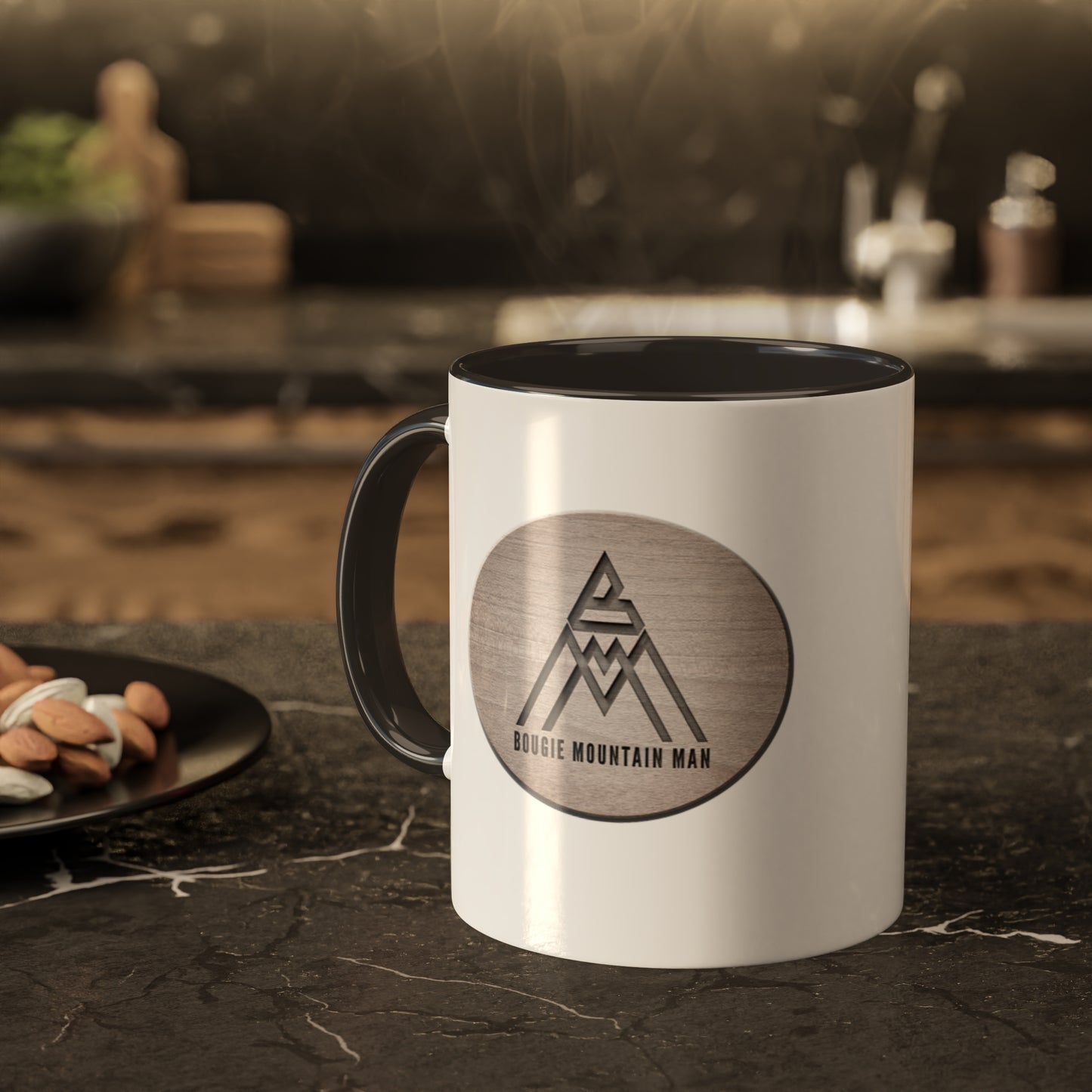 Bougie Mountain Man Mug (logo)