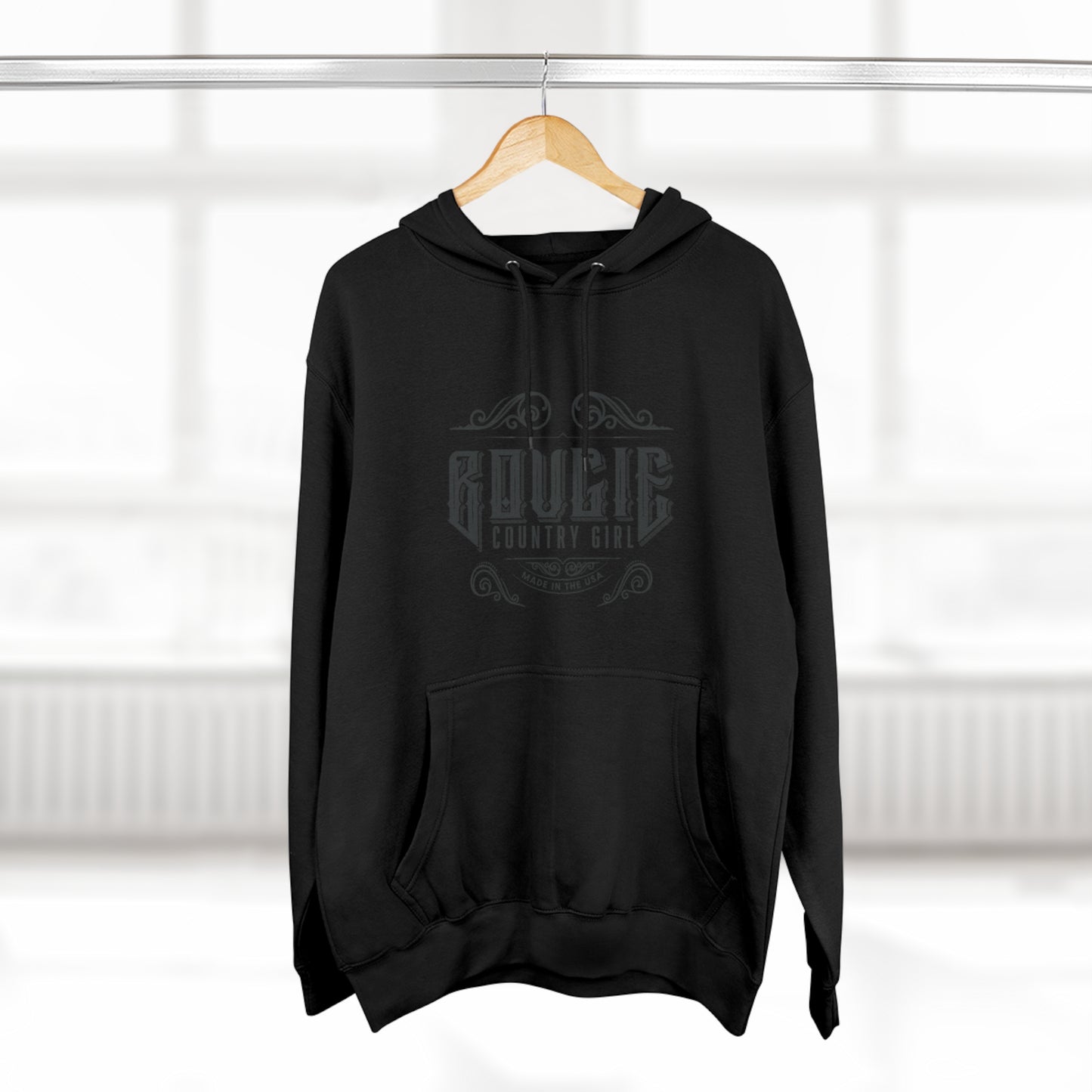 Bougie Mountain Girl Pullover Hoodie (Logo)