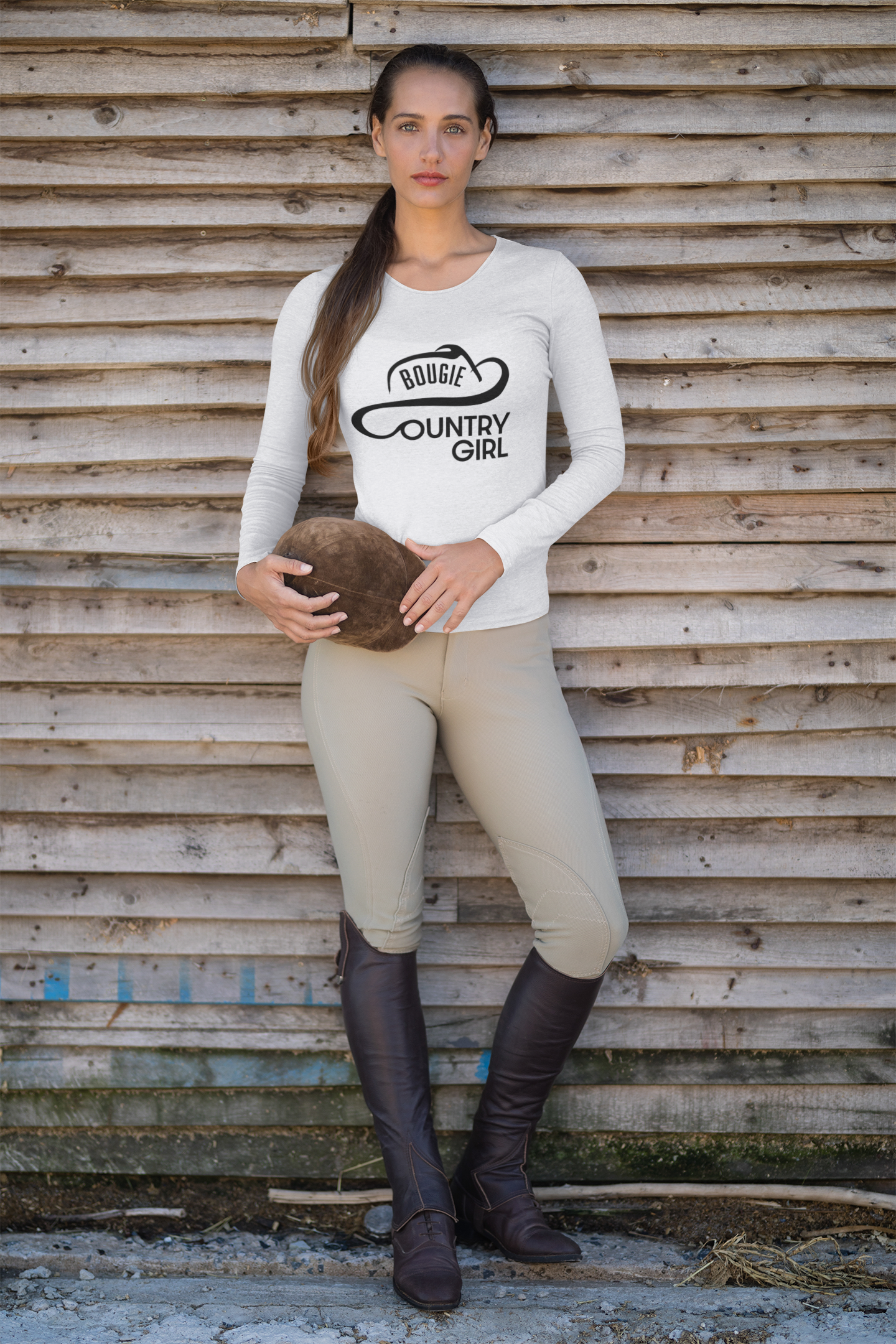 Bougie Country Girl Long Sleeve Tee