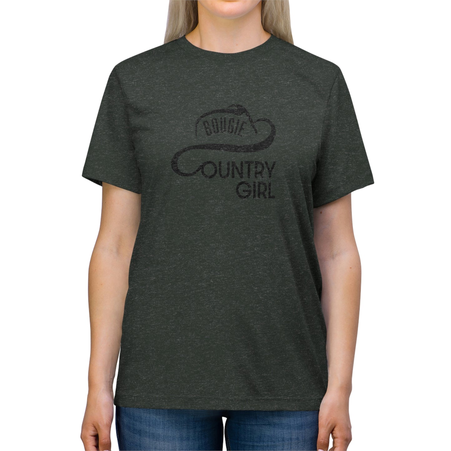 Bougie Country Girl Triblend Tee