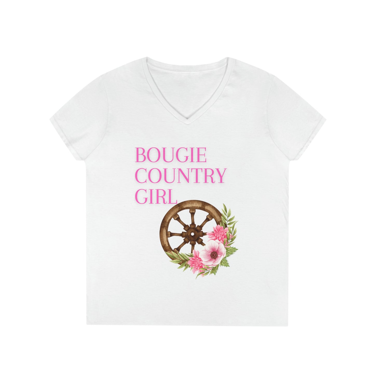 Wagon Wheel V-Neck
