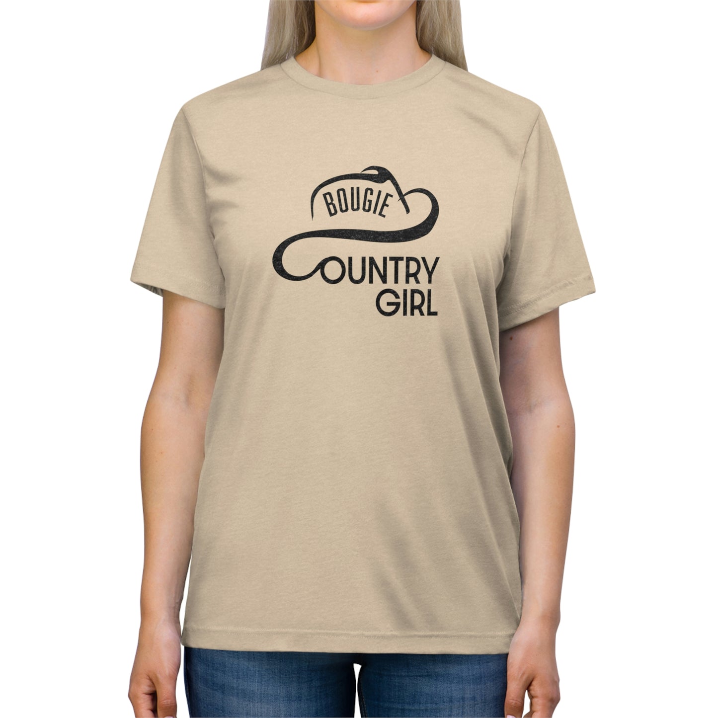 Bougie Country Girl Triblend Tee