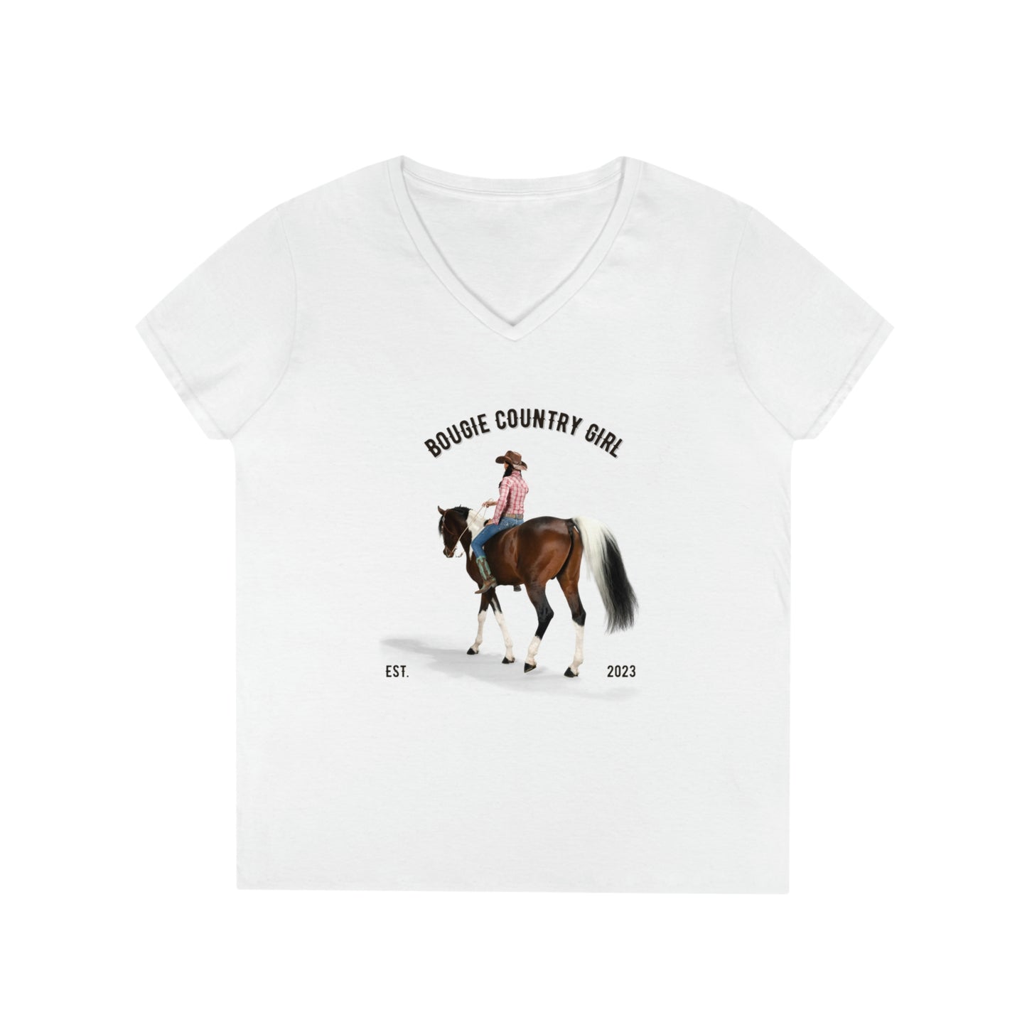 Bougie Country Girl (Horse) V-Neck