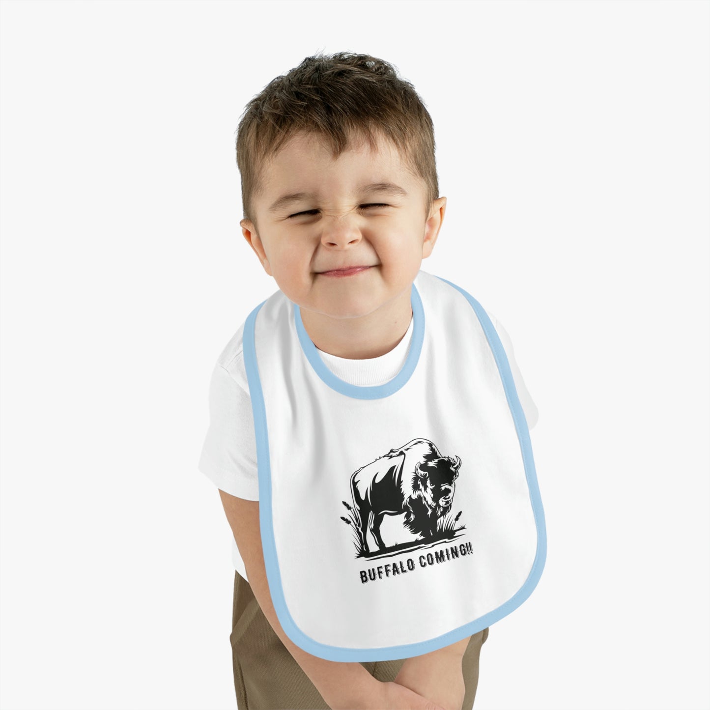 Buffalo Coming!! Bib