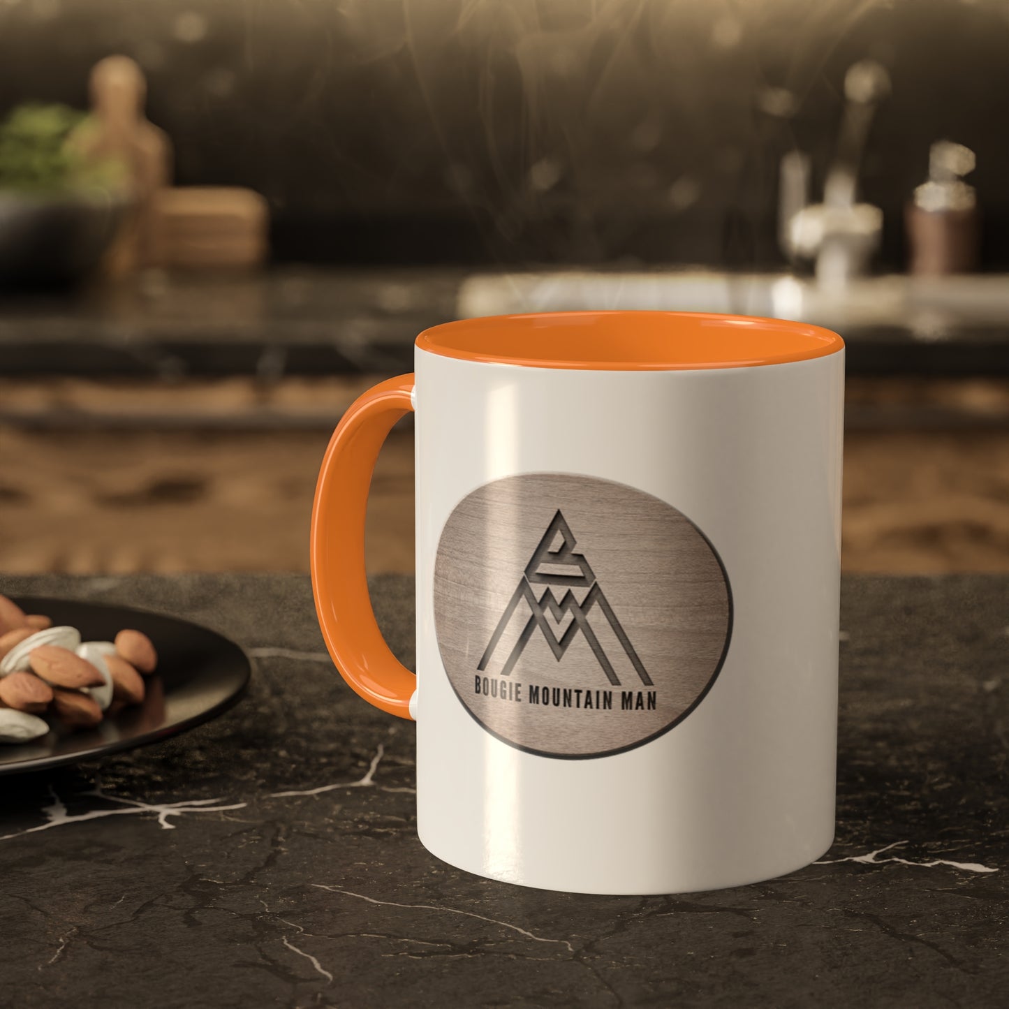 Bougie Mountain Man Mug (logo)