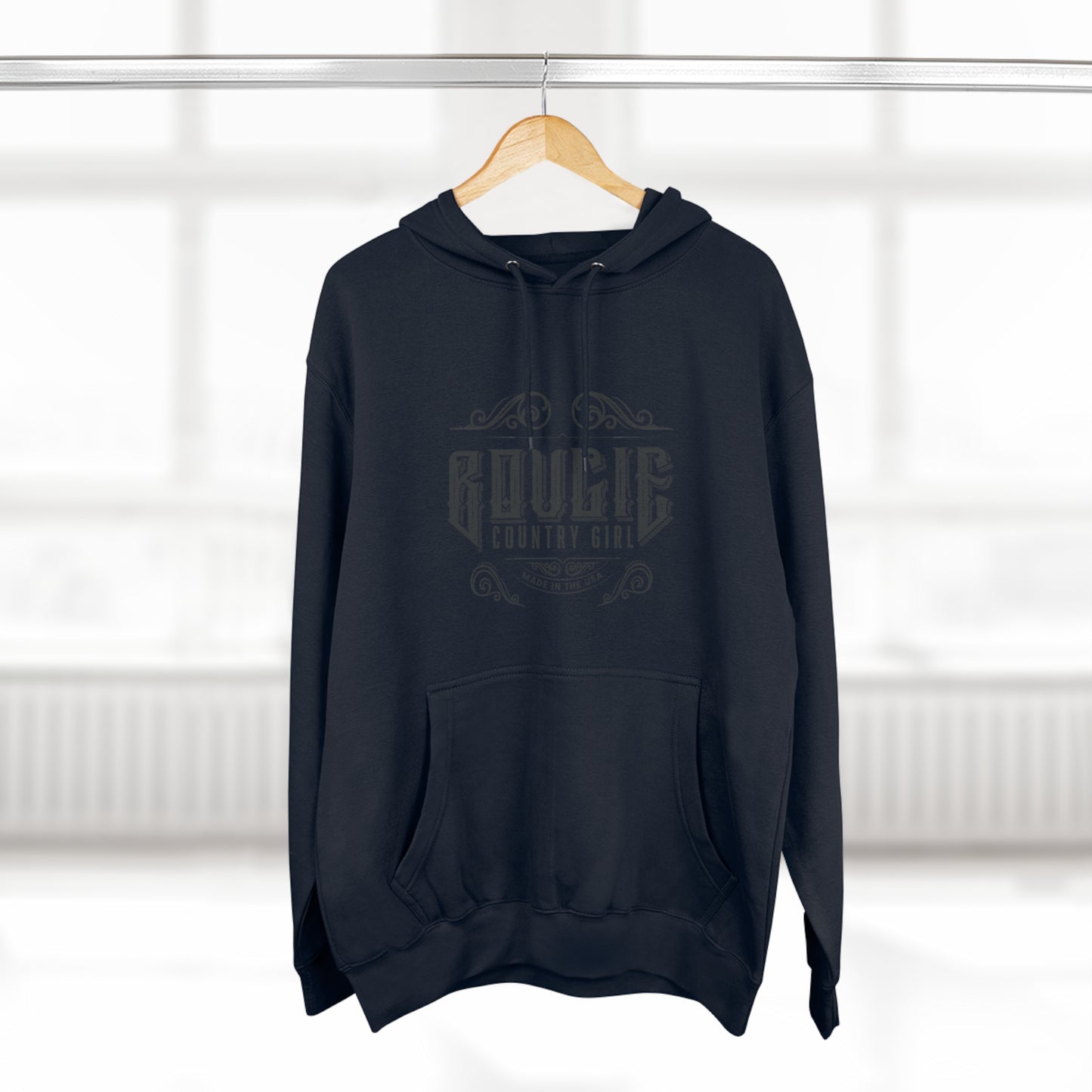 Bougie Mountain Girl Pullover Hoodie (Logo)
