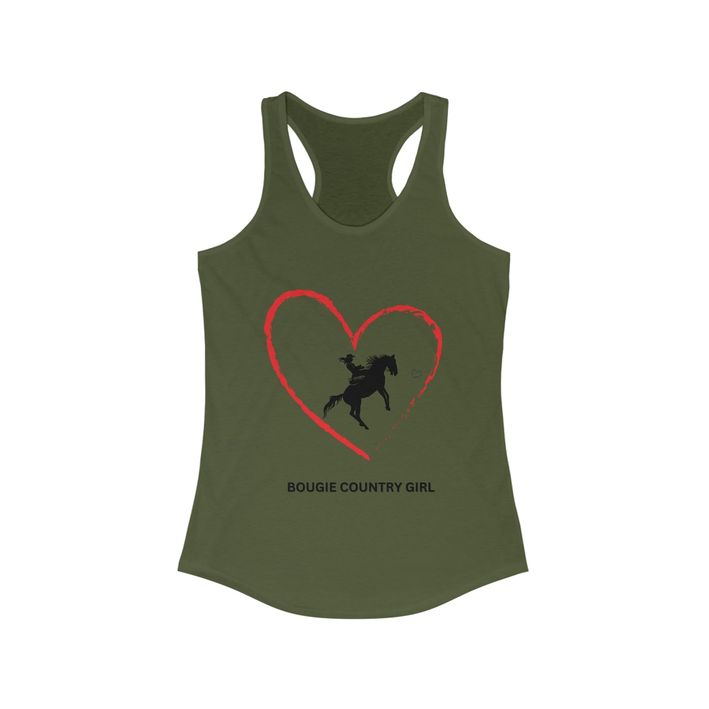 Bougie Country Girl (Heart) Tank Top